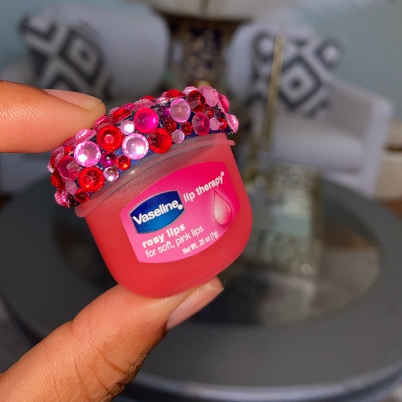 Bling Bedazzle Jewl Vaseline Lip Balm |Rosy Lips | 0.25 oz - Picture 1 of 9